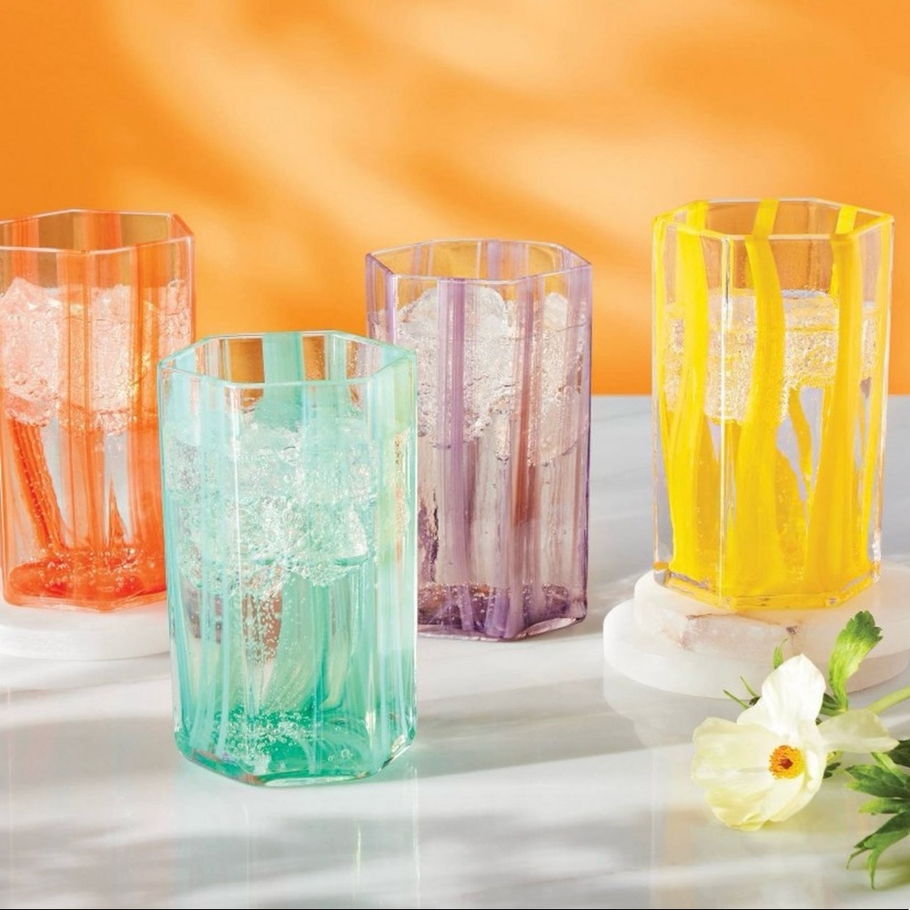 4 pc Tall Glass Drinkware Set - DVF for Target